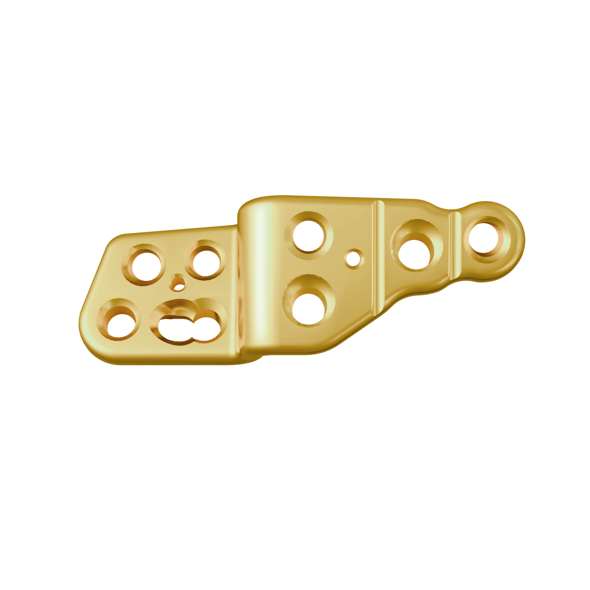Płytka anatomiczna do osteotomii miednicy - DPO/TPO - system 2.4/2.7